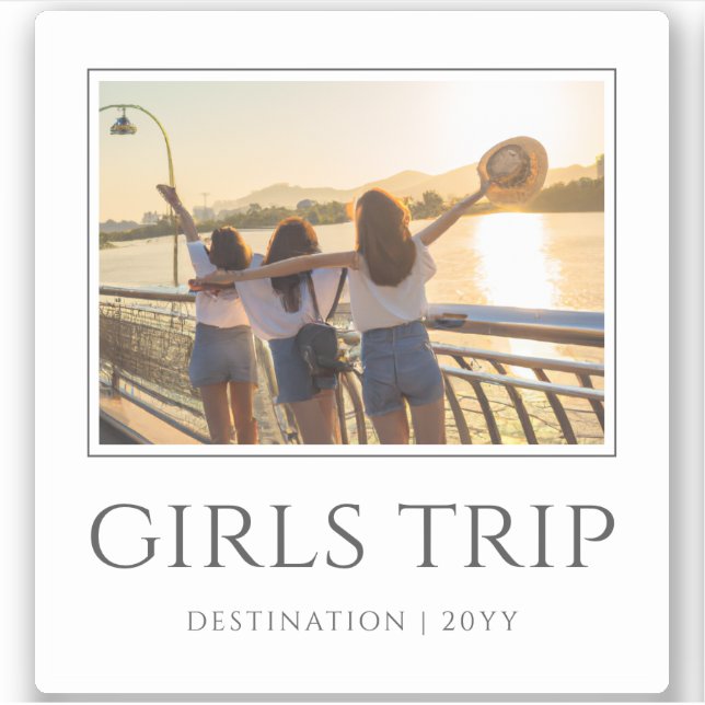Custom Girls Trip | Girls weekend Photo (Front)