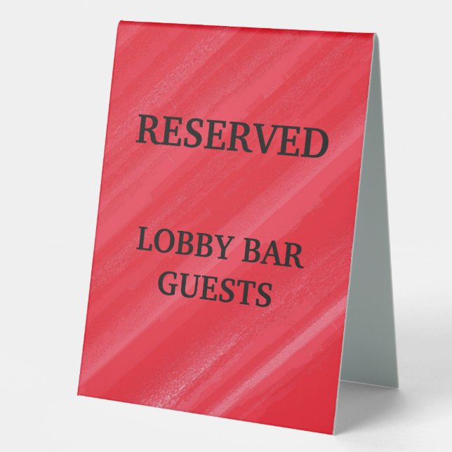 Custom Glamourous Reserved (Front)