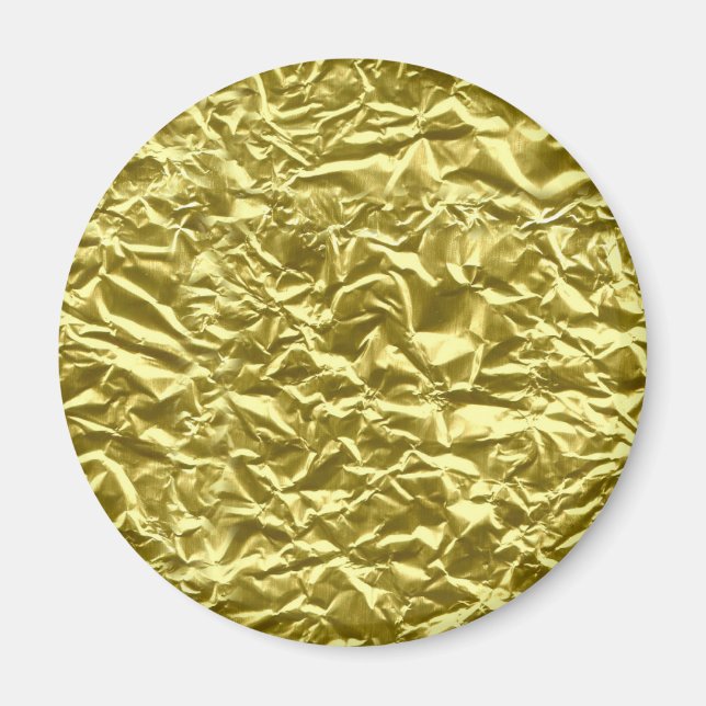 Custom gold foil effect magnet (Front)