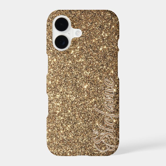 Custom Gold Glitter (Back)