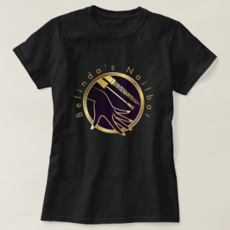 Custom Gold hand and Nail Technician  T-Shirt