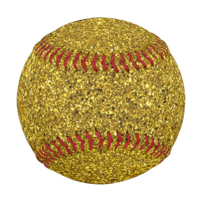 Custom Golden Baseball (Front)