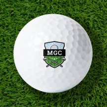 Custom Golf Club Crest Monogram