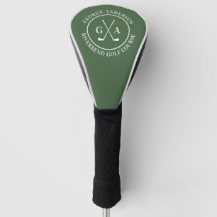Custom Golf Club Headcover Personalised Monogram