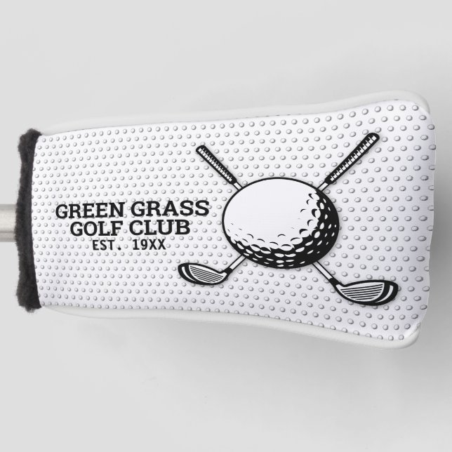 Custom Golf Club Logo Design Head Cover (Front)
