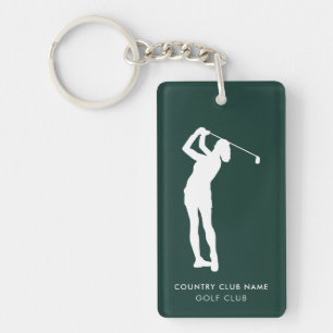 Custom Golf Country Club Tournament Swag Key Ring