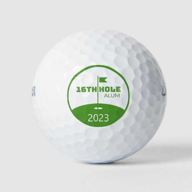 Custom Golf Tournament Balls (Front)