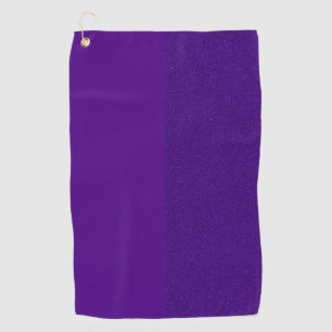 Custom Golf Towel – Reverse Split Purple