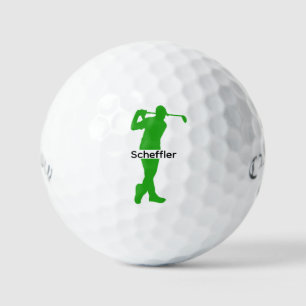 Custom Golfer Gift Personalised Name / Monogram Golf Balls