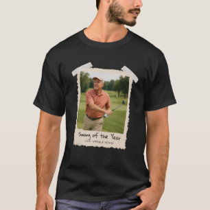 Custom Golfer Photo Shirt, Swing of the Year, Golf T-Shirt