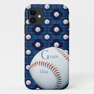 Custom Grace Baseball Motif Iphone 5 Case