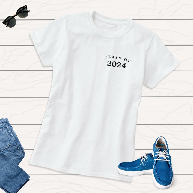 Custom Grad High School Senior Graduation Party T-Shirt (Creator Uploaded)