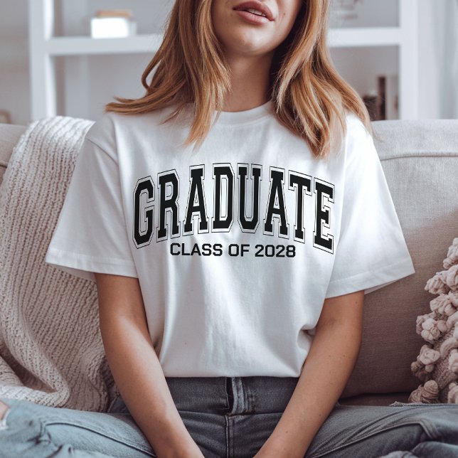 Custom Graduate Shirt, Senior Class Shirt for Her (personalized graduation shirt, custom graduation t-shirt, graduation sweatshirt for women,)
