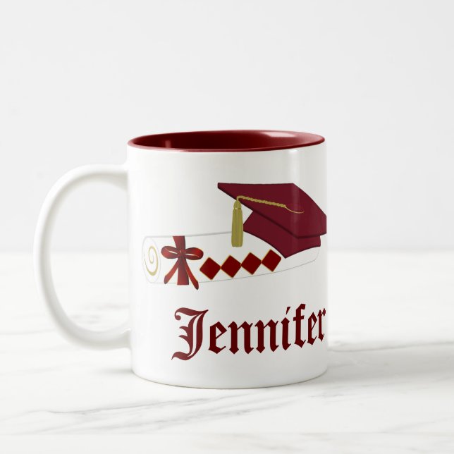 Custom Graduate's Mug (Left)