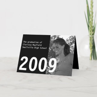 Custom Graduation 2009 Announcement