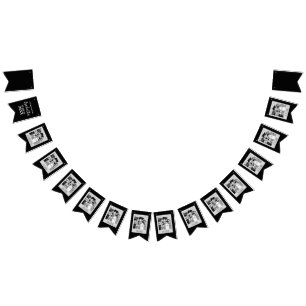 Custom Graduation Bunting Childhood Photos Bunting