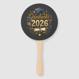 Custom Graduation Class of 2026 Personalised Famil Hand Fan