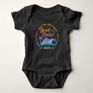 Custom Graduation Cruise Vacation Group Matching Baby Bodysuit
