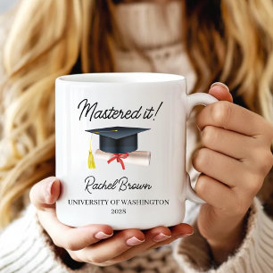 Custom Graduation Mug for Grad, Graduation Gift