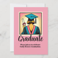 Custom Graduation Party Pop Art