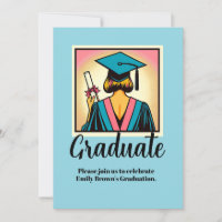 Custom Graduation Party Pop Art