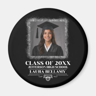 Custom Graduation Photo 2026 Graduate Proud Parent Magnet