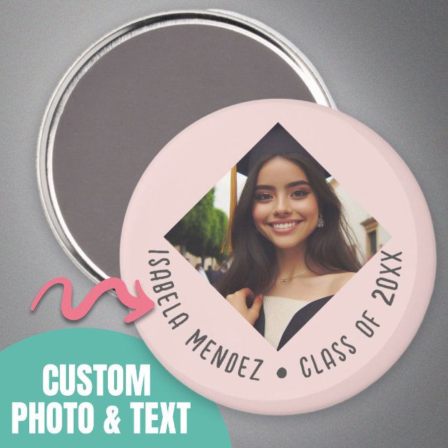 Custom Graduation Photo Announcement Magnet (Custom Graduation Photo Announcement Magnet.)