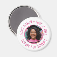 Custom Graduation Photo Thank You Favour