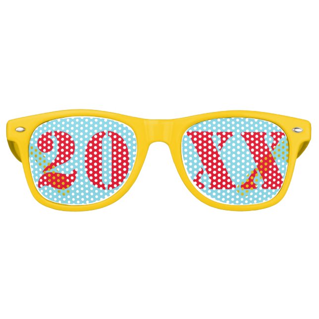 Custom Graduation Reunion New Years Party Shades (Front)