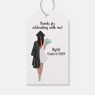 Custom Graduation Thank You Favour Gift Tags Moder