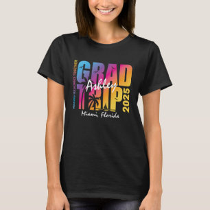 Custom Graduation Trip Group Matching T-Shirt