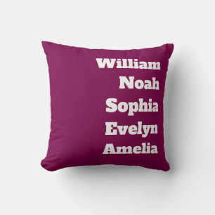 Custom Grandchildren Names  Cushion