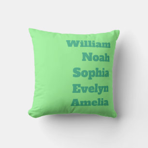 Custom Grandchildren Names  Cushion