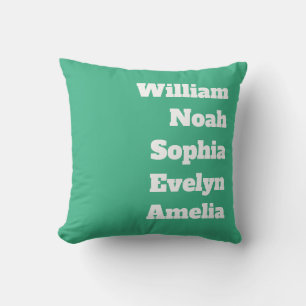 Custom Grandchildren Names Cushion