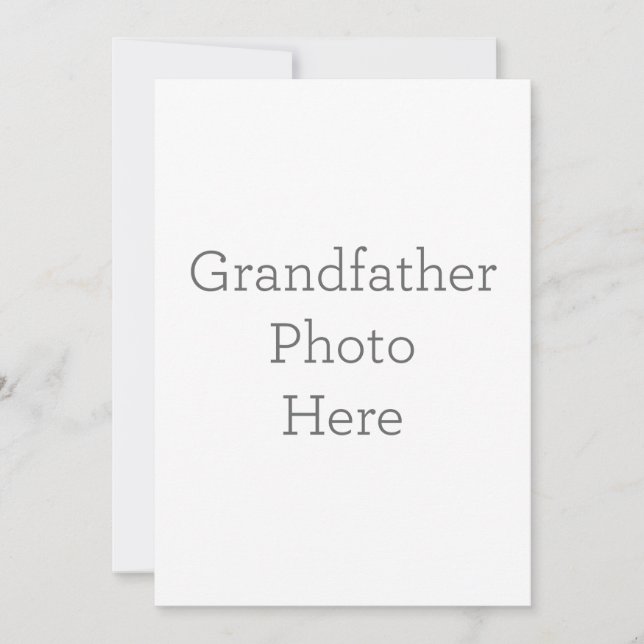Flat Invitation, Size: 12.7 cm x 17.8 cm, Paper: Signature Matte, Envelopes: White (Front)