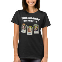 Custom Grandma Grandmother Photo Granny Belongs To