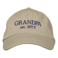 Custom Grandpa Est. Promoted to Grandpa