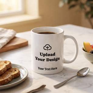 Custom Graphic and Text Coffee Mug