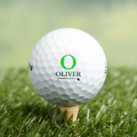 Custom Green 'O' Monogram
