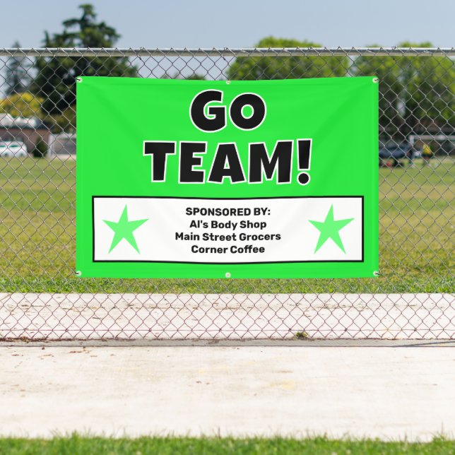 Custom Green Team Banner (Insitu)
