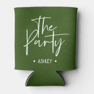 Custom Green “The Party” Can Cooler – Bachelorette
