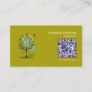 Custom Greenleaf Nursery Branding  Business Card