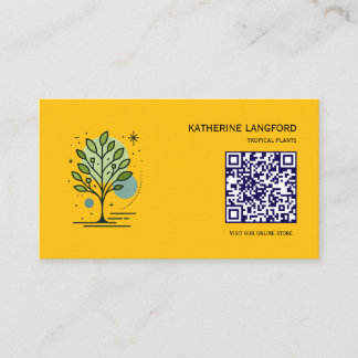 Custom Greenleaf Nursery Branding  Business Card