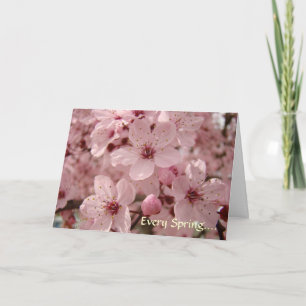 Custom Greeting Cards Every Spring Card Blossoms