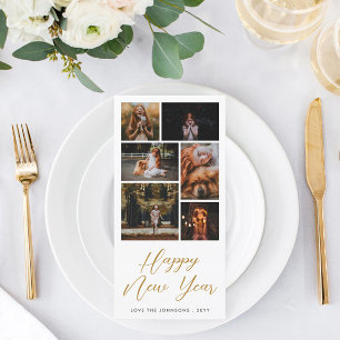 Custom Greeting Photo Collage Card