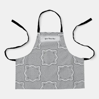 Custom Grey  Apron