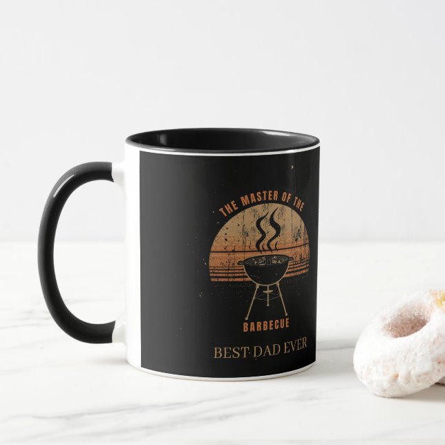 Custom Grill Master Coffee Mug (With Donut)