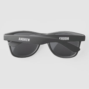 Custom Groom Bride Wedding Favours Bachelor Party Sunglasses