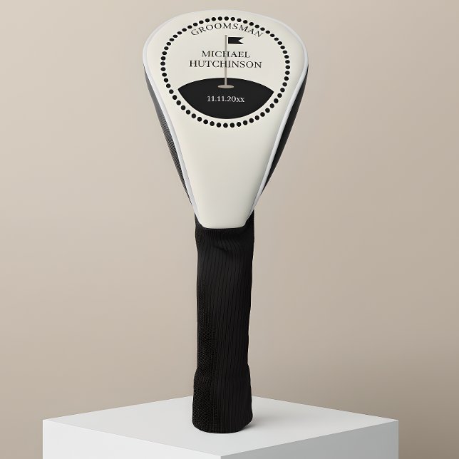 Custom Groomsman Golf Head Cover (Creator Uploaded)