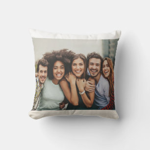 Custom Group Photo Pillow   Cherished Memories